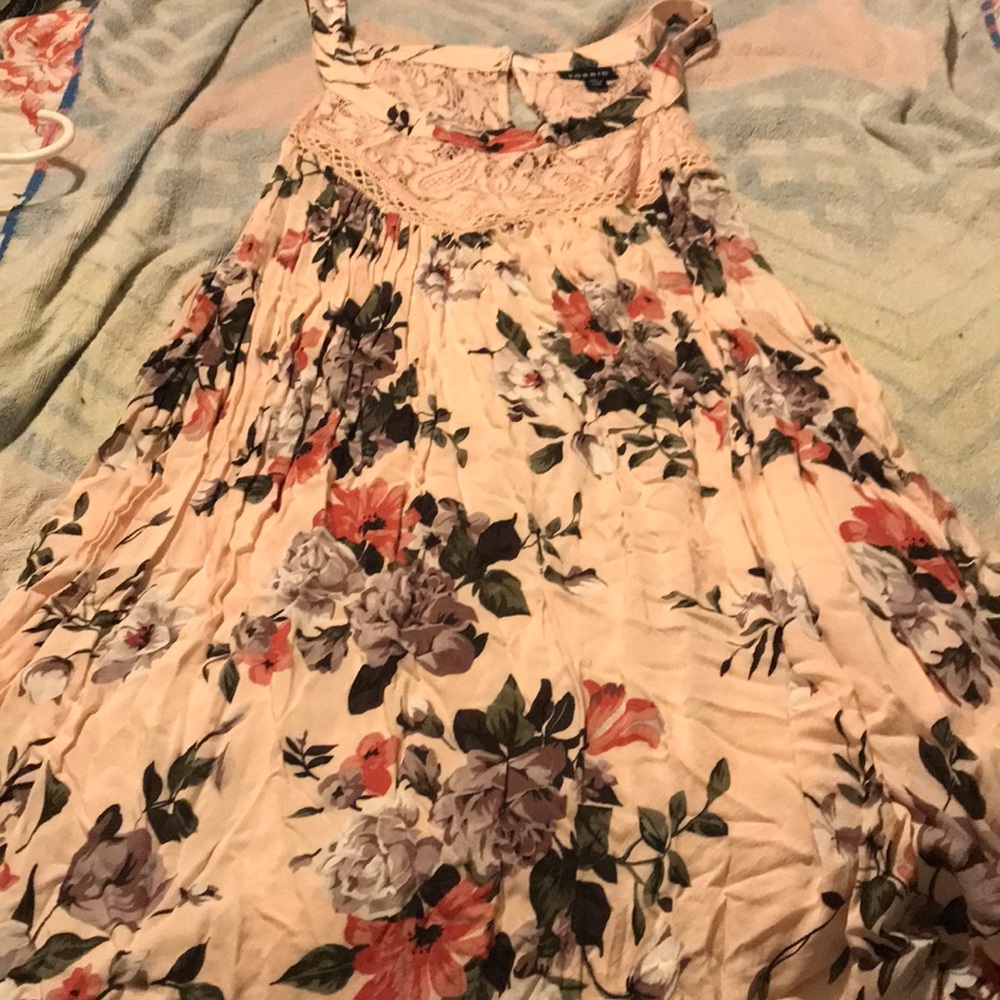 Torrid floral plus size 3 tank top